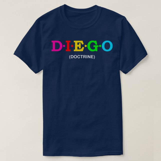 Camiseta Diego Doctrine (Frente do Design)