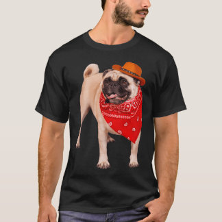 Camiseta Diego o Pug - Fantasia de Xerife - Coleção Hora As