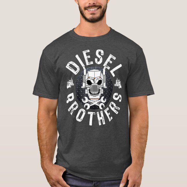 Camiseta Diesel Brothers Truck Driver (Frente)