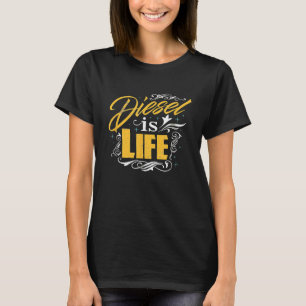 Camiseta Diesel É Turbo Diesels Vida Caminhões Rolam Carvão