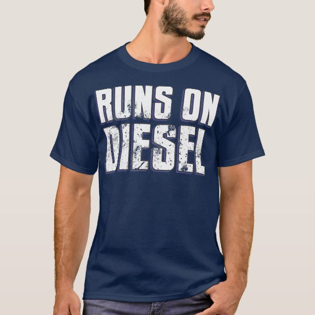 Camiseta Diesel Funny Turbo Diesels Trucks (Frente)