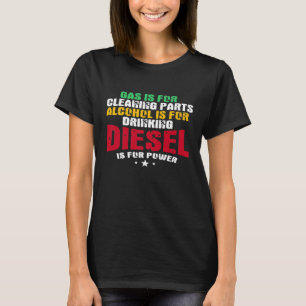 Camiseta Diesel Mecânico Diesel É Destinado À Reparação Dos