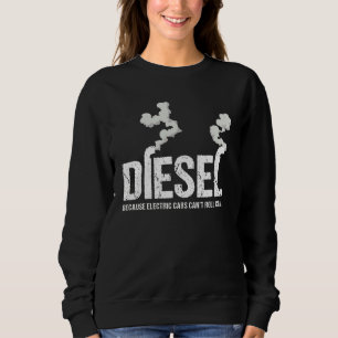 Camiseta Diesel porque carros elétricos não podem rolar cam