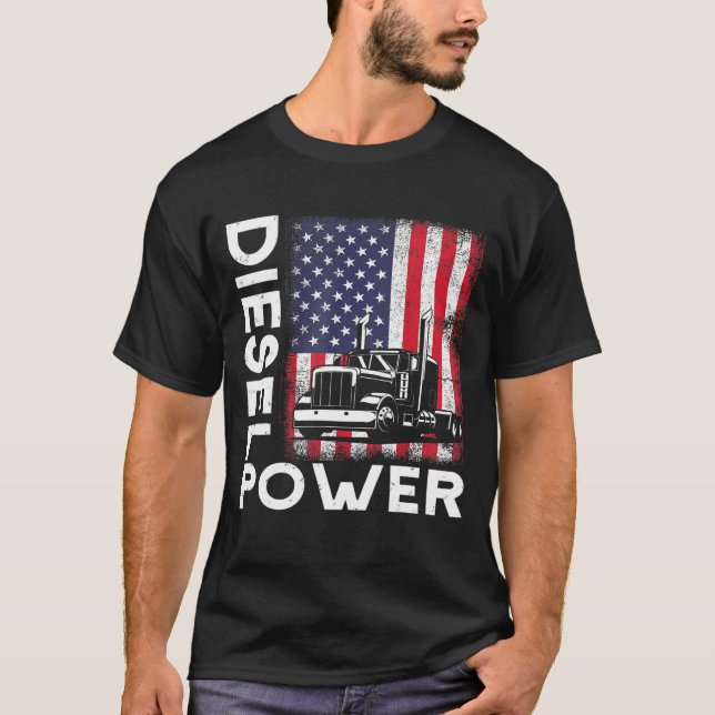 Camiseta Diesel Power (Frente)