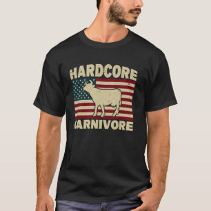 Camiseta Dieta Carnívora Radical Anti-Vegana Anti-Vegetaria