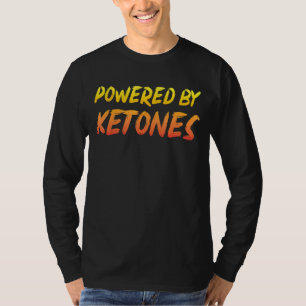 Camiseta Dieta Cetogénica Funerária Dotada Por Ketones Keto