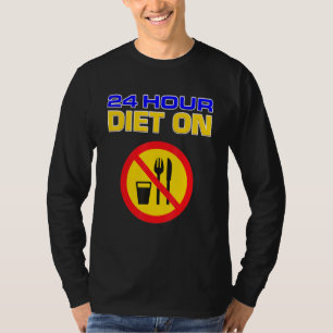 Camiseta Dieta De 24 Horas Em Cura Nutricional Intermitente