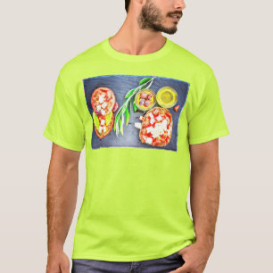 Camiseta "Dieta Grega e Mediterrânica" Foto Grata. Compre a
