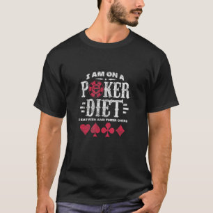 Camiseta Dieta Poker Casino Jogo Gambler Sofrendo