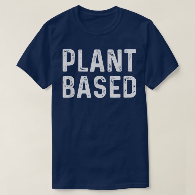 Camiseta Dieta vegetal à base de vegetais de Vegan (Frente do Design)