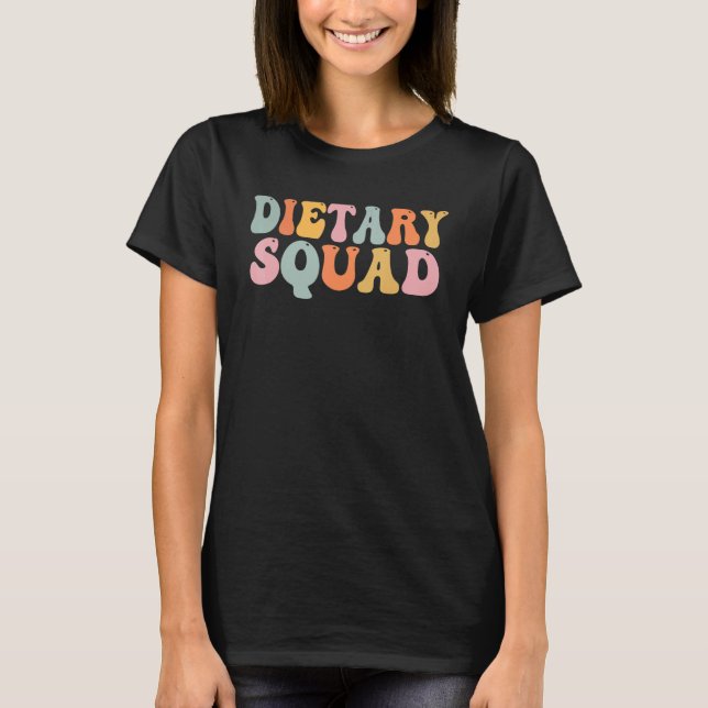 Camiseta Dietary Squad Appreciation Week Healthcare (Frente)