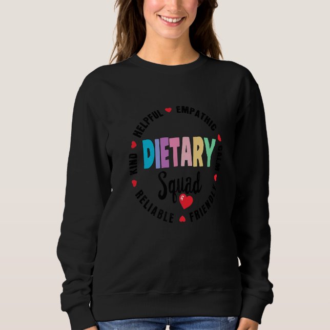 Camiseta Dietary SQUAD Appreciation Week healthcare Dietiti (Frente)