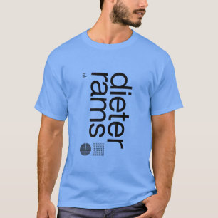 Camiseta Dieter Rams Menos mas Melhor Design