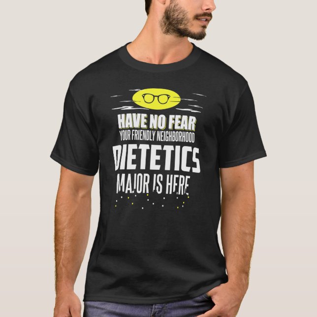 Camiseta Dietética Grande Design não tem medo (Frente)