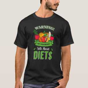 Camiseta Dietética Nutrionista Dieticiano RDN Dieticiano