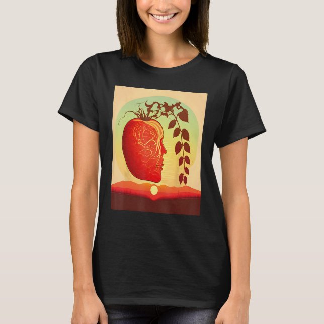 Camiseta Dieticiano de Fruta de tomate nutricional e (Frente)