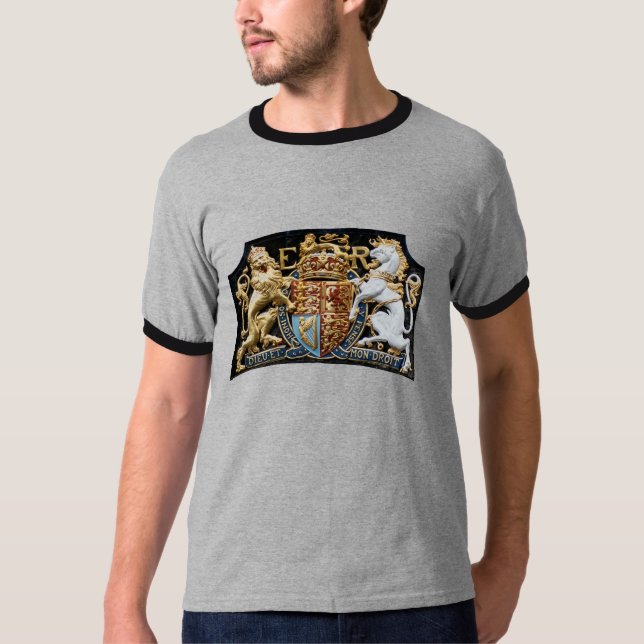 Camiseta Dieu e crista do direito de segunda-feira (Frente)
