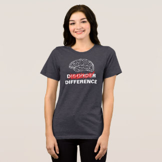Camiseta Diferença cerebral Não Perturbação Neurodiversidad