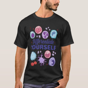 Camiseta Diferencie-se Laboratório Ciência Biologia Celular