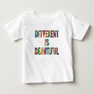 Camiseta Diferente É Bonito - Consciência Autista