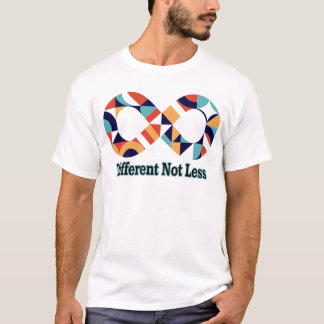 Camiseta Diferente Não Menos