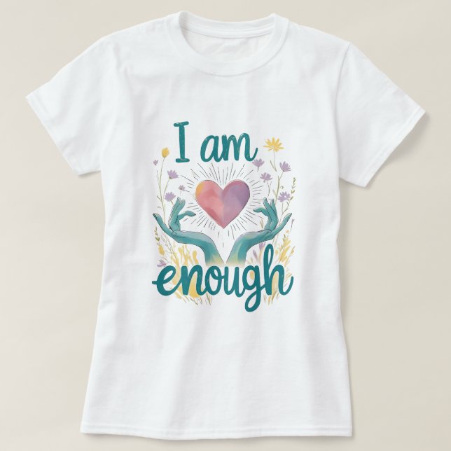 Camiseta Diferente Não Menos - Equipe de capacitação (Frente do Design)