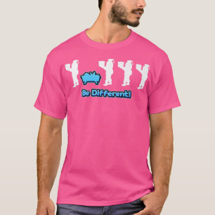 Camiseta diferente seja Christkind é diferente Papais noeis