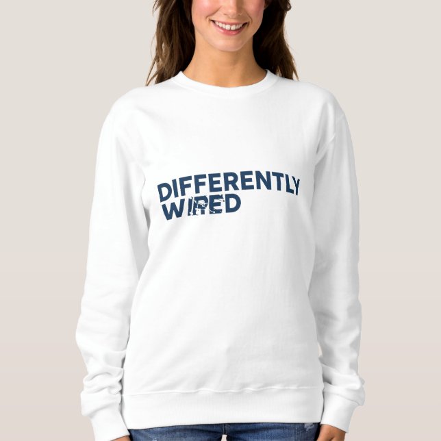 Camiseta Diferentemente Conectado – Mês de Conscientização  (Frente)