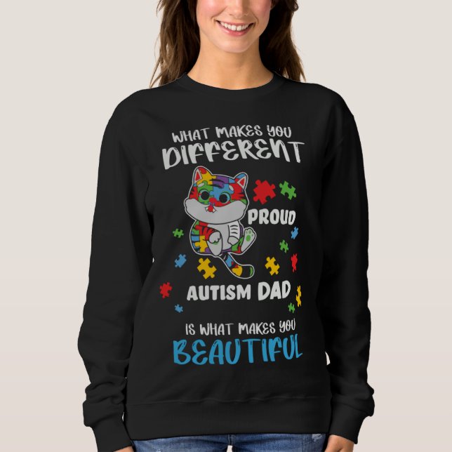 Camiseta Different Is What Make You Beautiful Proud Autism  (Frente)