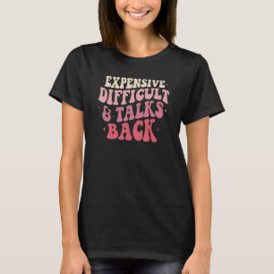 Camiseta Difícil Caro E Fala De Volta Engraçada Mama Moth