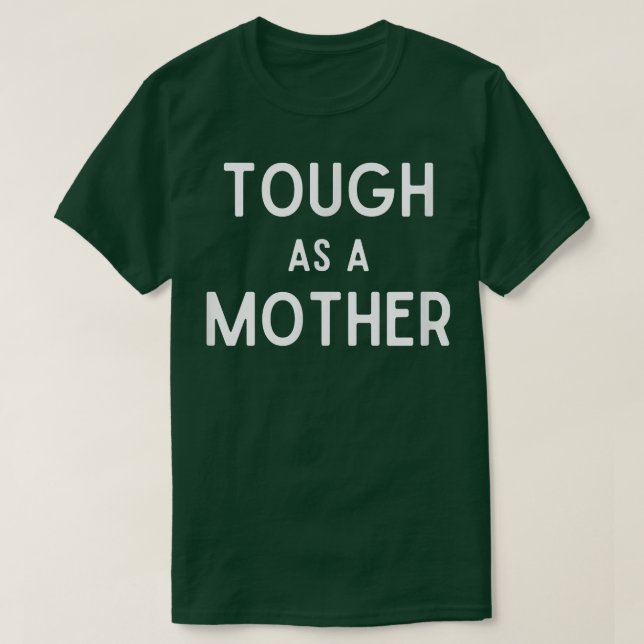 Camiseta Difícil Como Mãe, Mulher Forte, Mama Ursa Para Mul (Frente do Design)