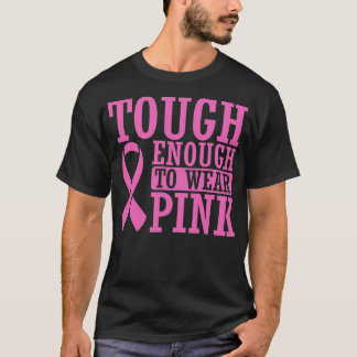 Camiseta Difícil o suficiente para usar rosa