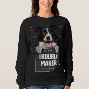 Camiseta Dificuldade - Borda Cheia Collie Puppy é Naugh