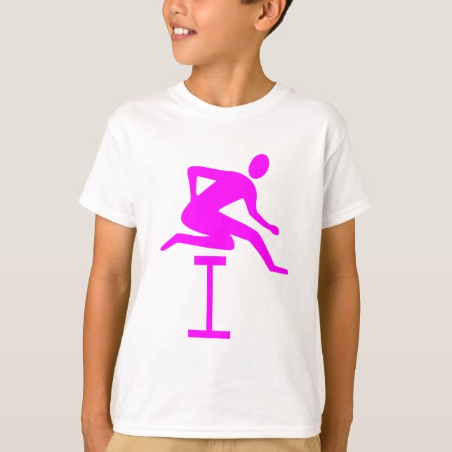 Camiseta Dificuldade - Magenta (Frente)