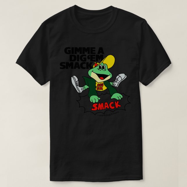 Camiseta Dig Em Smacks Vintage (Frente do Design)