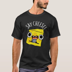 Camiseta Diga Fotógrafo Engraçado Pun Dark BG