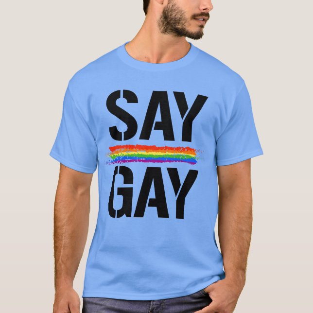 Camiseta Diga Gay (Frente)