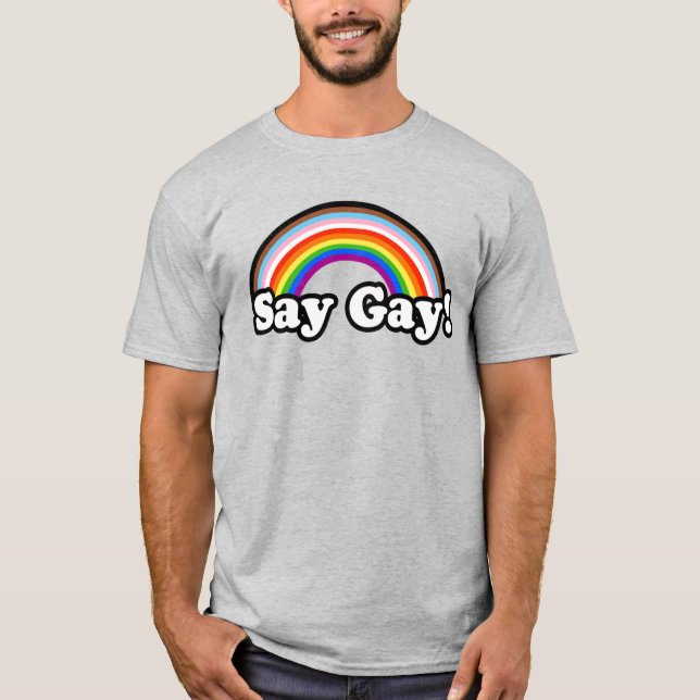 Camiseta Diga Gay (Frente)