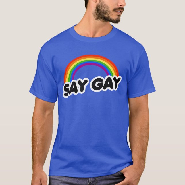 Camiseta Diga Gay (Frente)