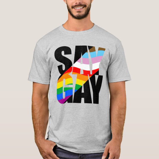 CAMISETA DIGA GAY (Frente)