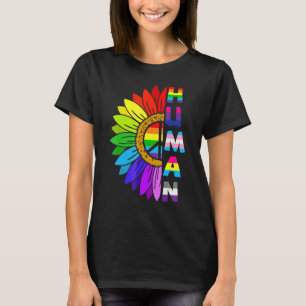 Camiseta Diga Gay Todo o Dia Orgulho Transgênero Flor de Ar