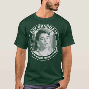 Camiseta Diga idiotice Não sabe para onde vêm os cocos