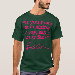 Camiseta Diga isso para o meu rosto Kamala A assinatura HOT