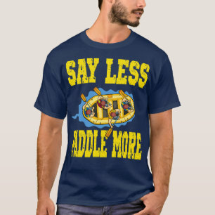 Camiseta Diga Menos Paddle Mais para uma equipe de treino 1