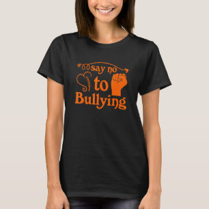 Camiseta Diga Nada De Unidade Asfixiante Dia Laranja Anti B