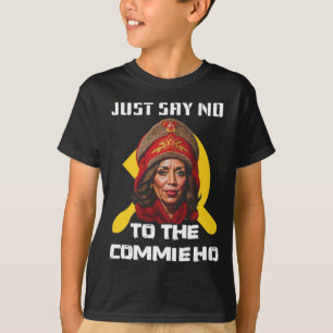 Camiseta Diga Não À Comissão Ho Kamala Harris