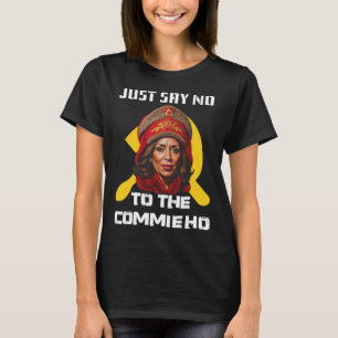 Camiseta Diga Não À Comissão Ho Kamala Harris