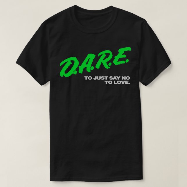 CAMISETA DIGA NÃO AO AMOR (Frente do Design)