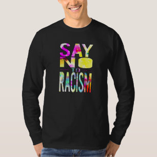 Camiseta Diga Não ao Racismo Premium