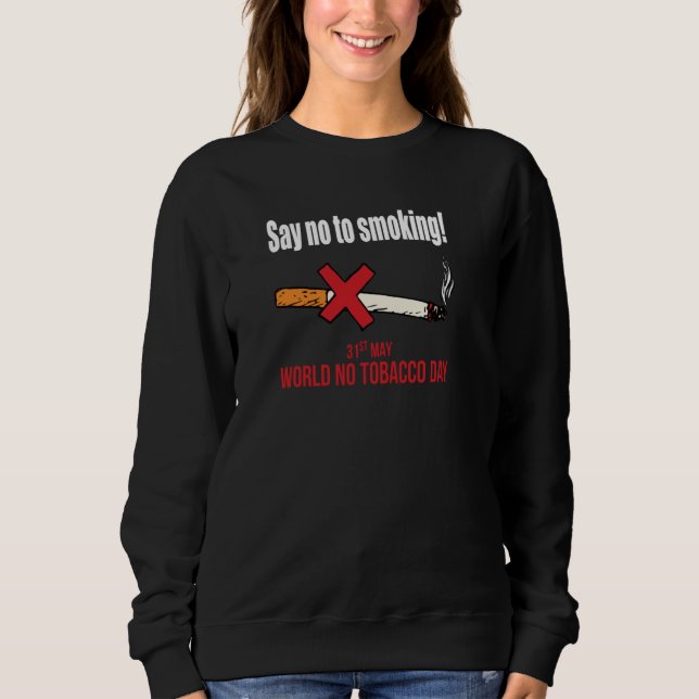 Camiseta Diga Não ao Tabagismo (Frente)
